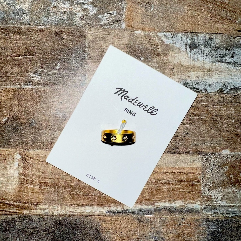 Madewell Twinkle Pave Ring